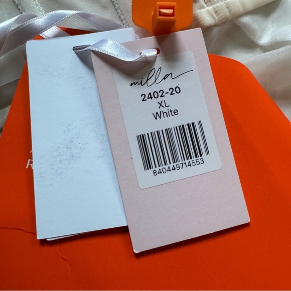 NWT Milla Dreamy Blouse with Meringue Flounces in White Midnight Walk - Size 12 - Picture 9 of 10